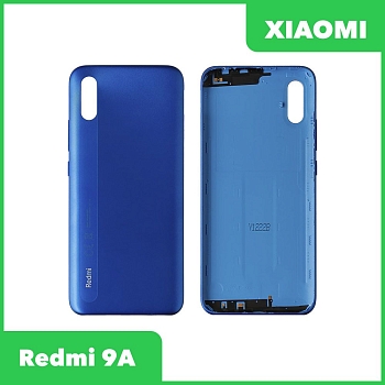 Задняя крышка корпуса для Xiaomi Redmi 9A, синяя