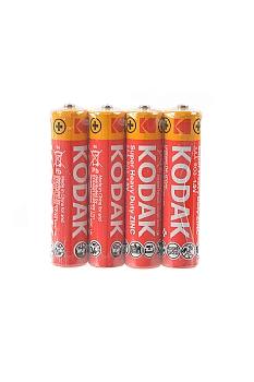 Батарейка (элемент питания) Kodak Extra Heavy Duty R03 SR4, 1 штука